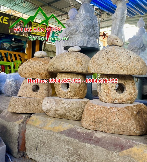 Cung cấp đèn đá cuội tại hà nội