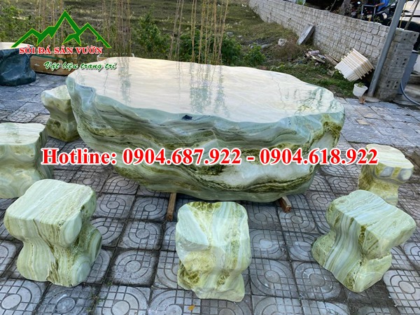 bán bàn ghế đá tự nhiên giá rẻ
