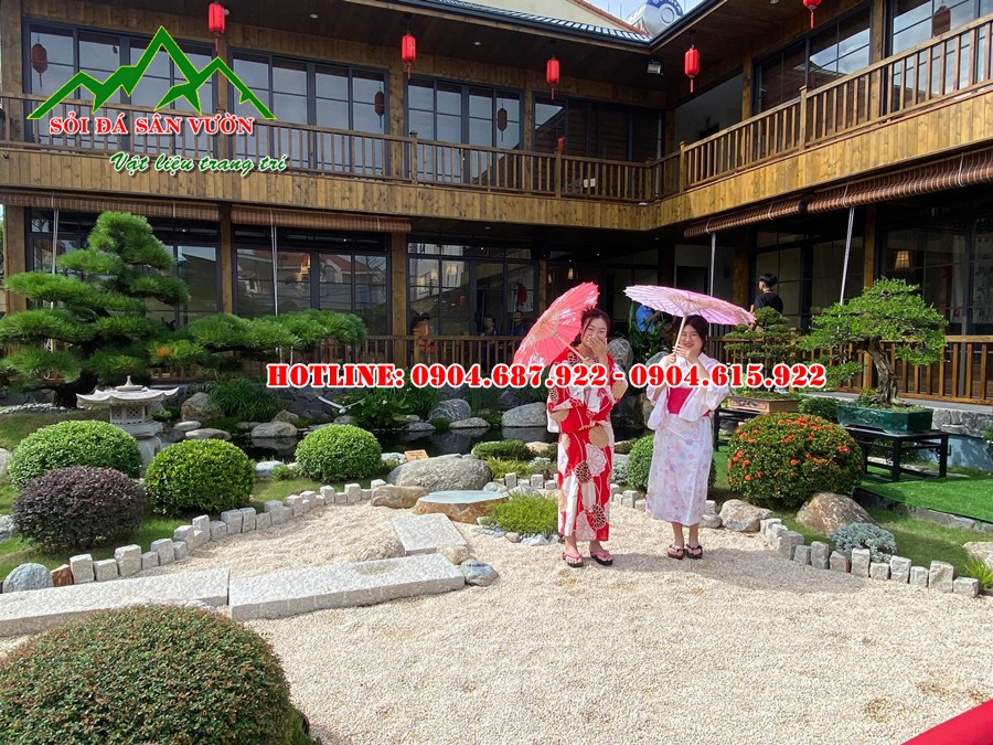 Địa chỉ bán đá cuội vân mây trang trí