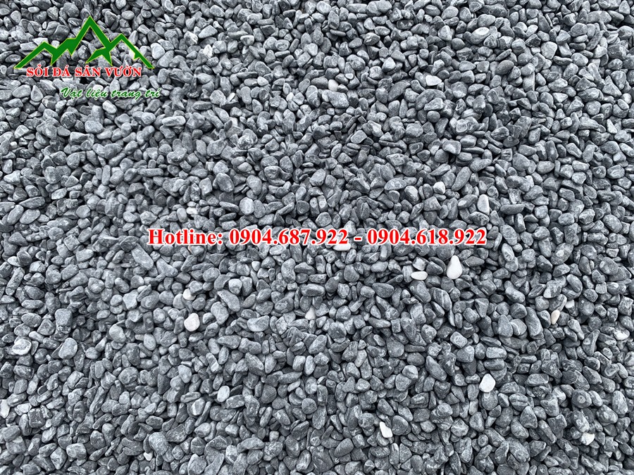 bán sỏi rải trang trí sân vườn