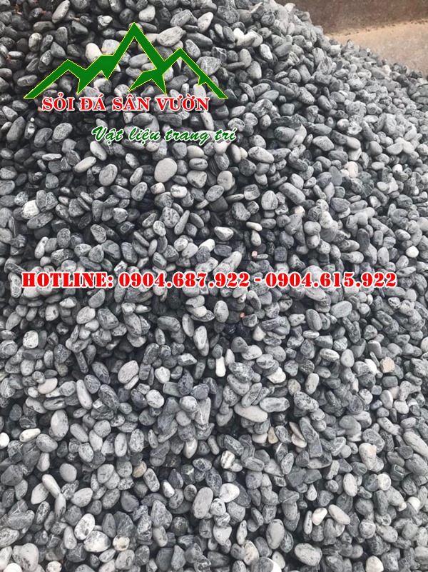 bán sỏi trang trí sân vườn