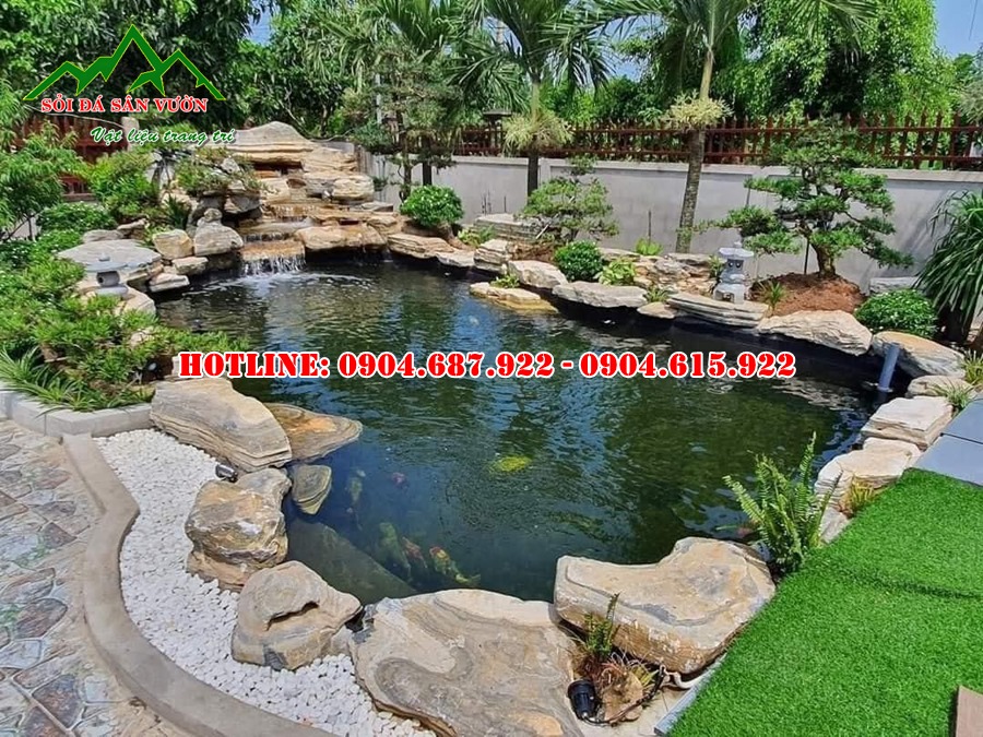 mẫu đá cổ thạch làm tiểu cảnh