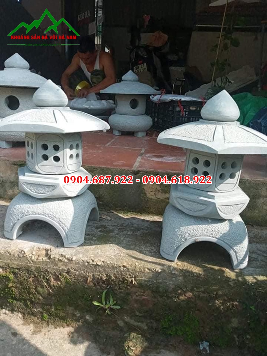 các mẫu đèn đá tiểu cảnh