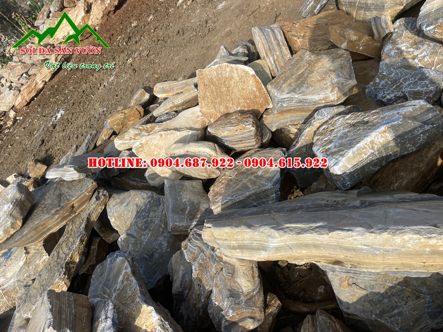 bãi đá cổ thạch sân vườn