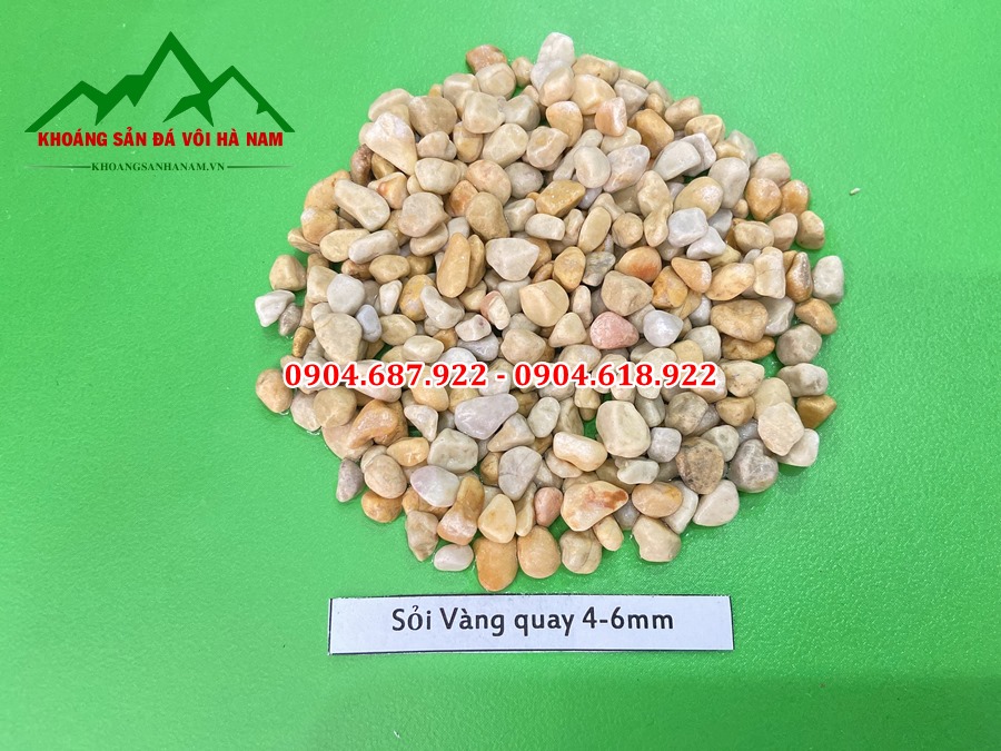Địa chỉ bán sỏi vàng quay