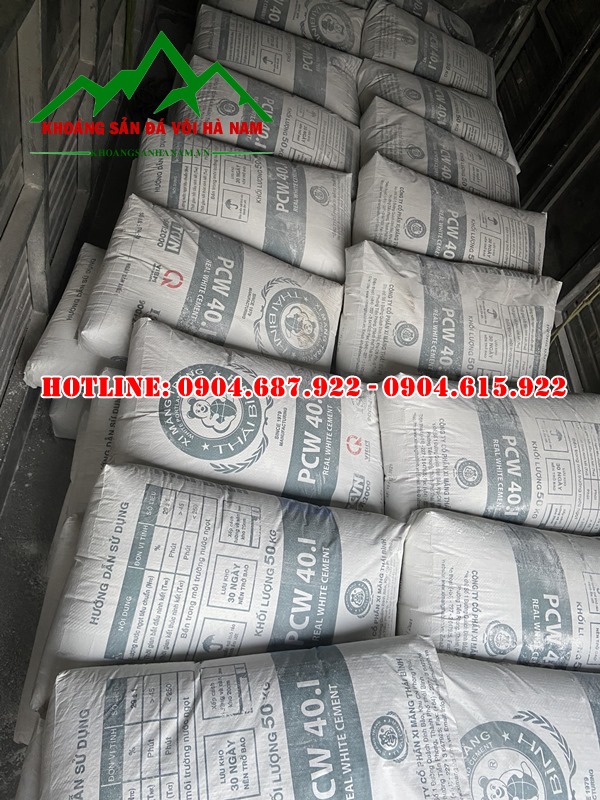 Cung cấp xi măng trắng Thái Bình