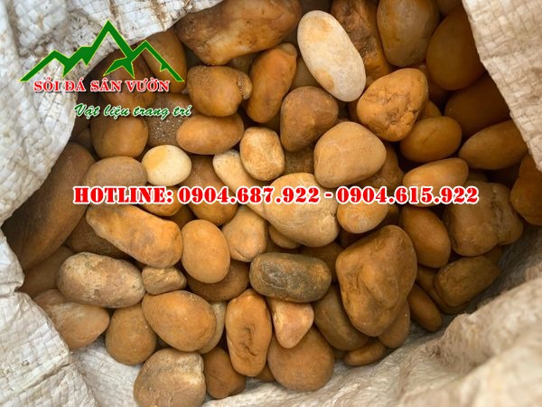 kho sỏi vàng rải sân vườn giá rẻ