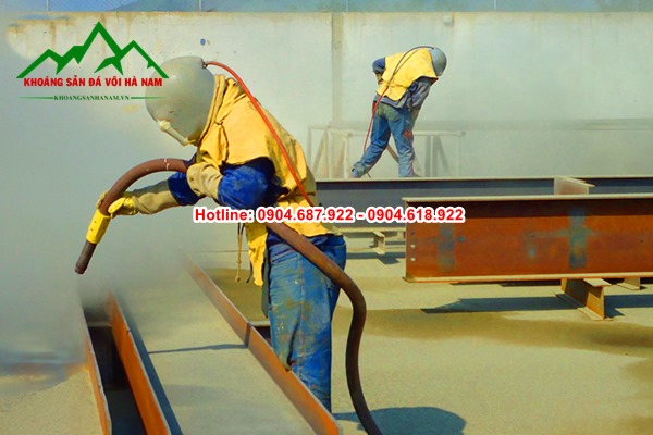 phân phối cát phun gỉ sét