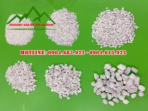 các mẫu đá dăm trắng trang trí