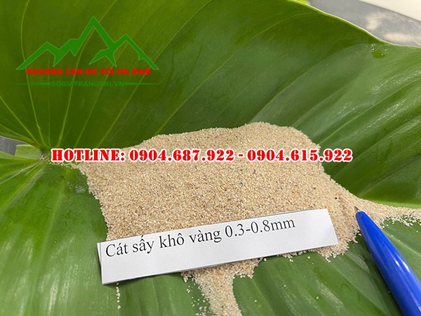 cung cấp cát lọc nước