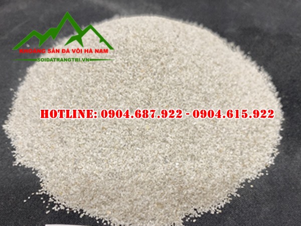 Cát sấy khô làm keo dán gạch