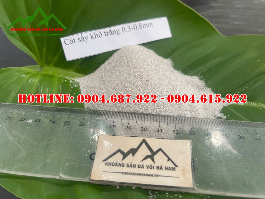 cát thạch anh làm keo dán gạch