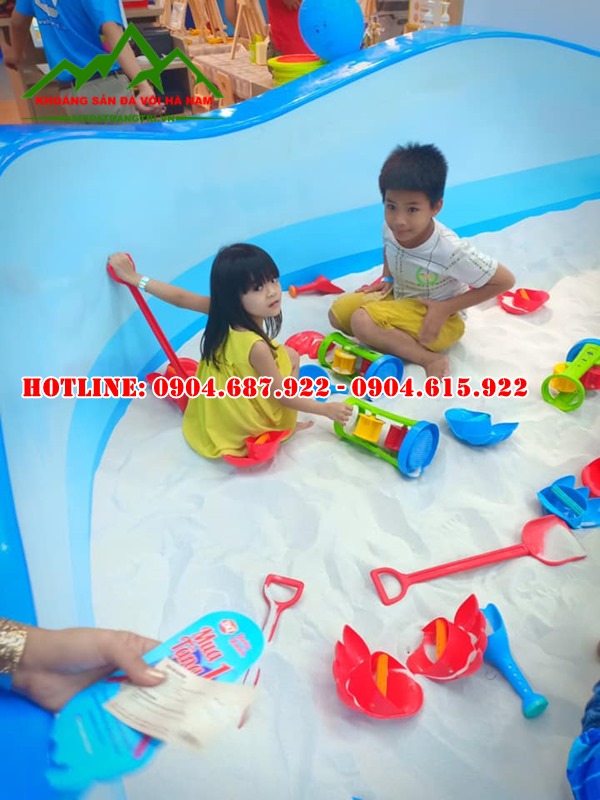báo giá cát trắng sân chơi