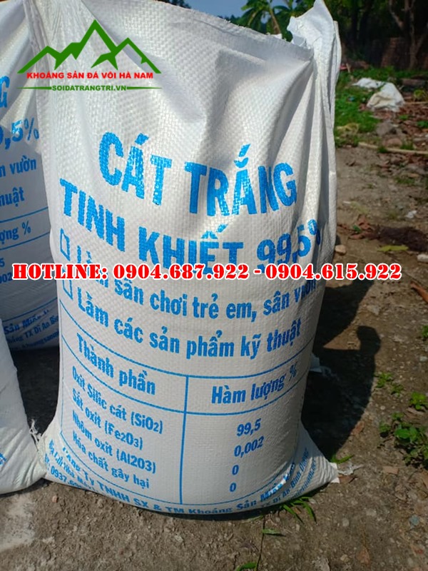 Báo giá cát trắng tự nhiên