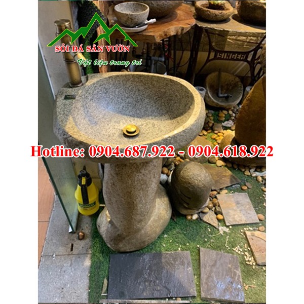lavabo đá cuội giá rẻ