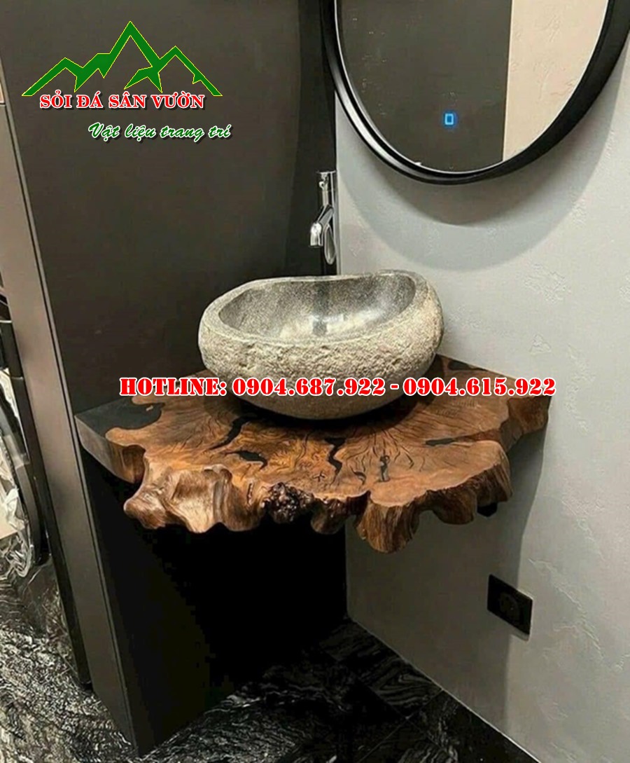 Cung cấp lavabo đá tự nhiên đẹp