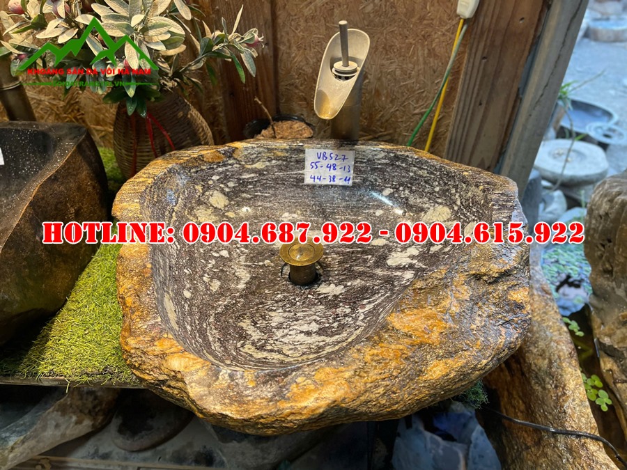 bán lavabo đá cuội tại hải phòng